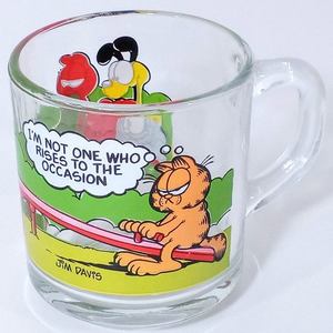 Vintage 1978 Garfield & Odie Drinking Glass Like New‎  #1017